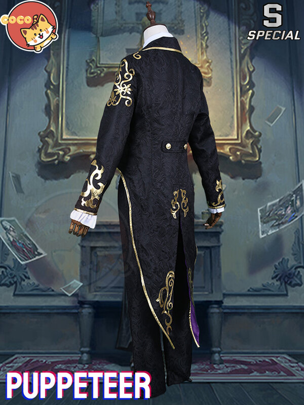 Identity V Puppeteer Mechanic Cosplay Costume Game Identity V Tracy Reznik Cosplay Costume Puppeteer Cosplay CoCos-S