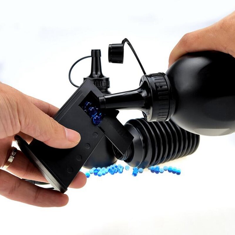 Botella de bolas de Gel con cuentas de agua para pistola de agua, accesorios de pistola de juguete de batalla CS, 400ml