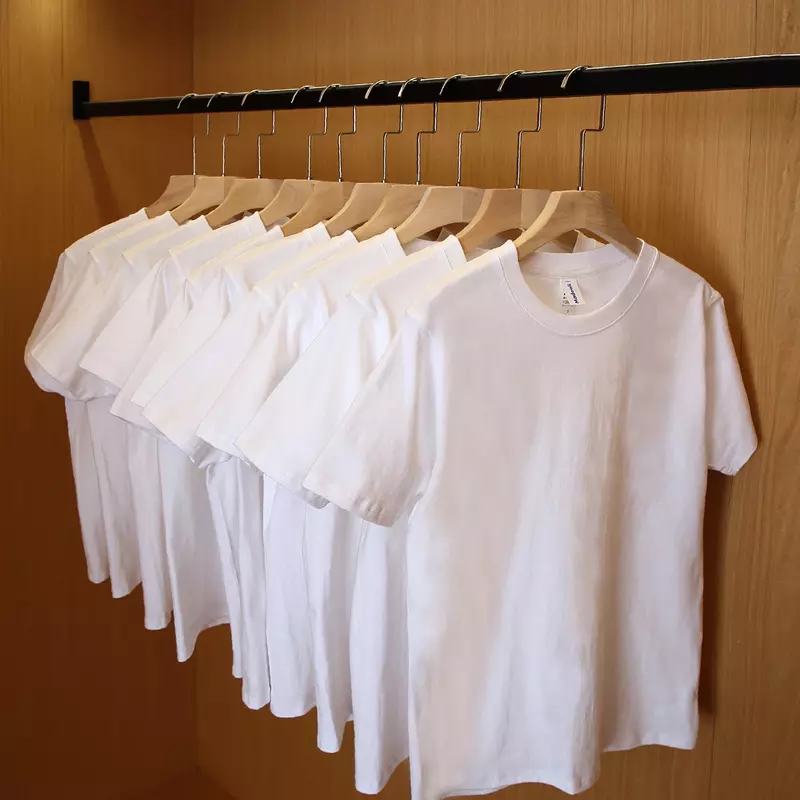 T-shirt damski z krótkim rękawem prosta bluzka luźna koszulka w jednolitym kolorze letnia oddychająca elastyczna odzież damska obcisły sweter