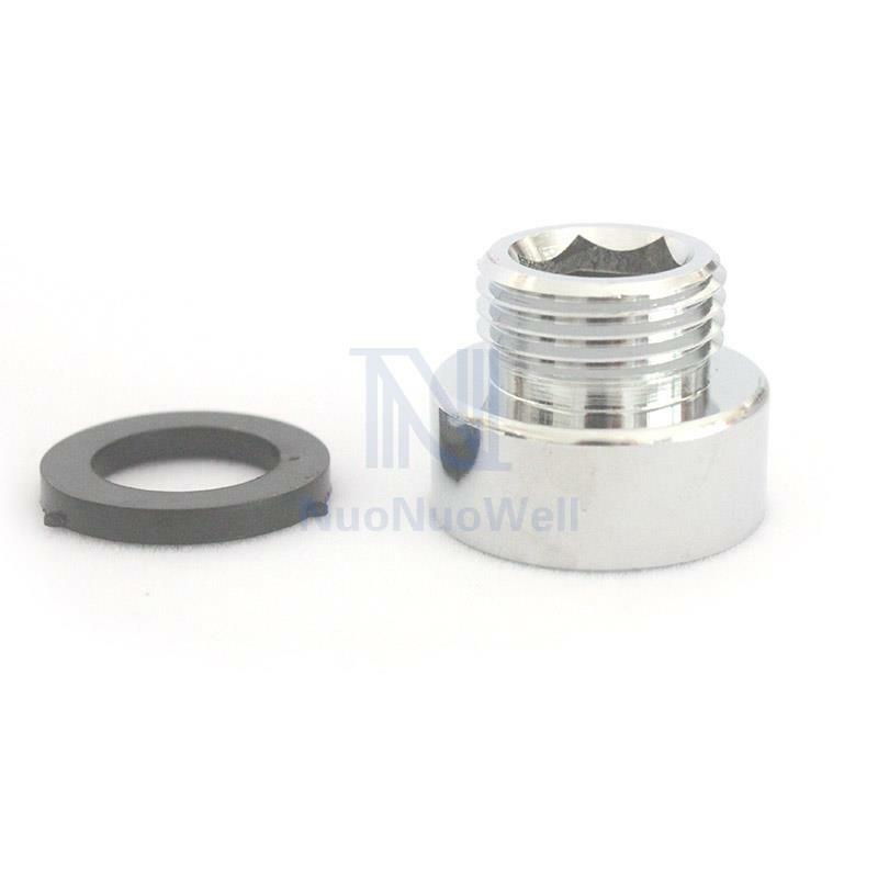 1pc 1/2'' BSP Male Thread Change To 16 18 20 22 24 26 28 30  Male Female Faucet Adapter Kitchen Bathroom Brass Water Tape Joint