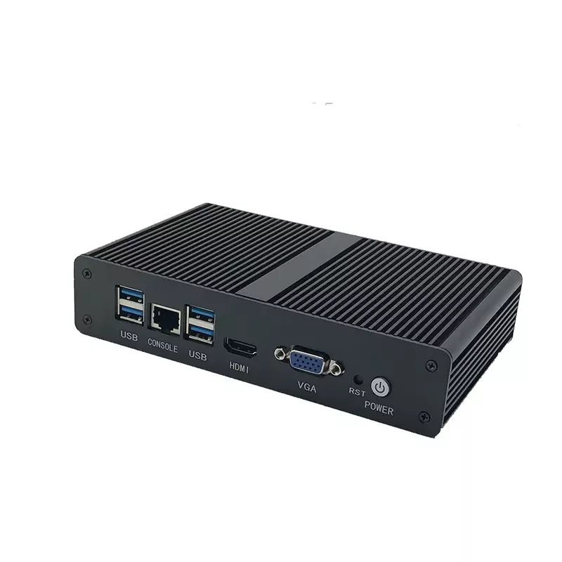 Cpu Intel 4405u, Pfsense Os Zachte Routerserver, 6*1000M Lan, Intel I211 , Linux Dual Display Desktop