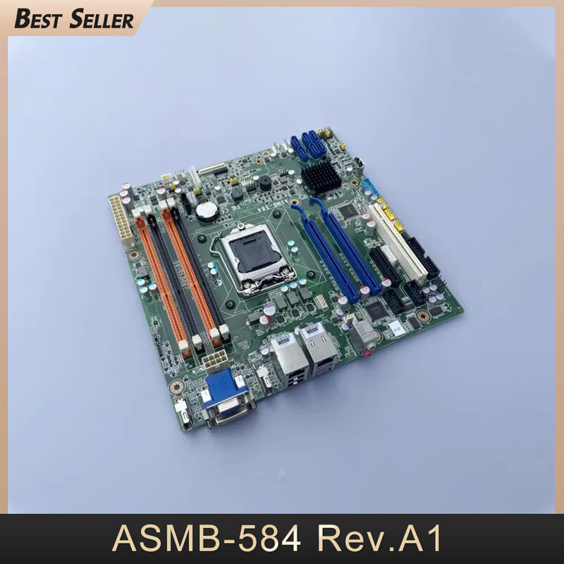 産業用コンピュータマザーボード,advantech,ASMB-584,rev,a1用