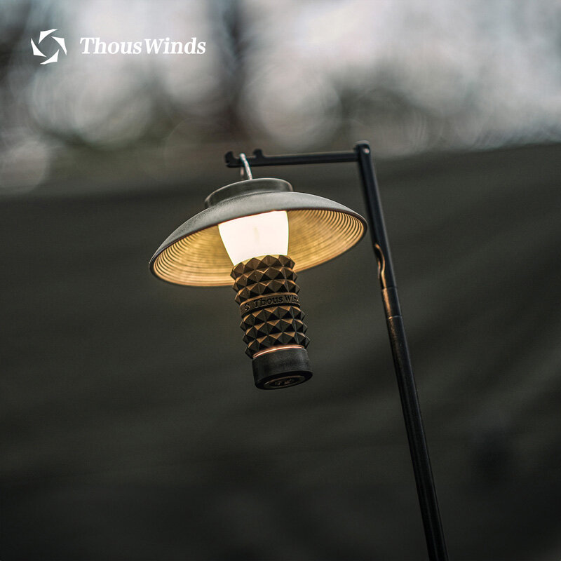 Theus wind – Mini lanterne étanche magnétique, Rechargeable, pour Camping, pêche et randonnée, 3400mAh