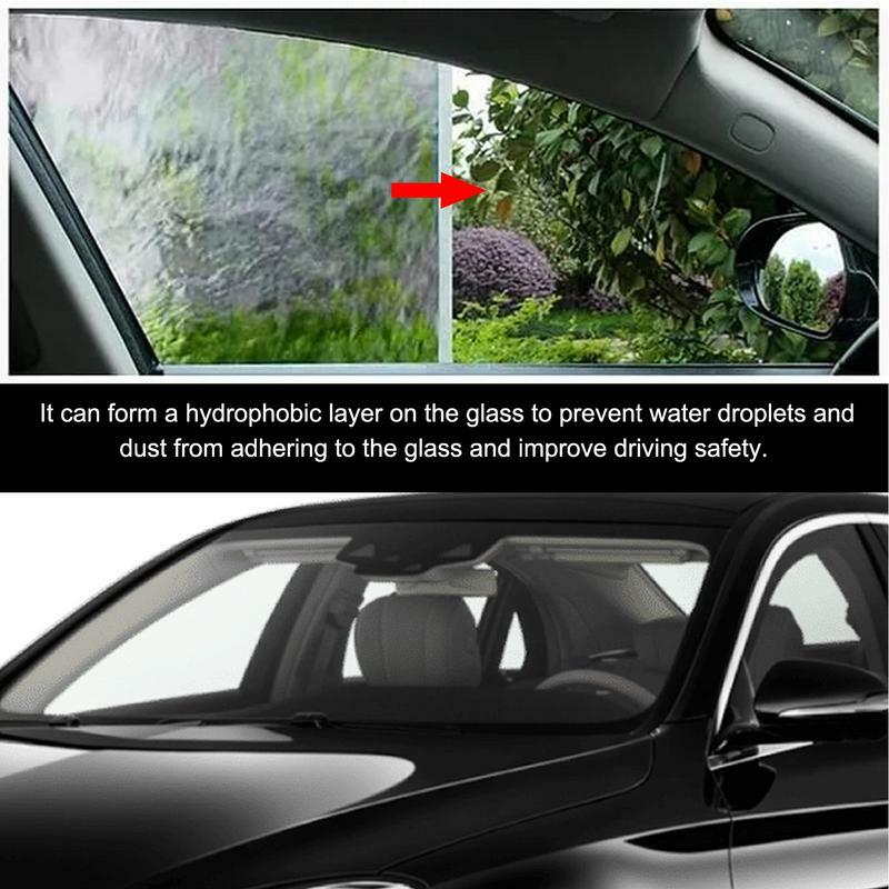 Car Window Cleaner Spray 100ml Auto Glass Cleaning Agent Car Cleaning Supplies Auto Glass Cleaning Agent For Convertible Car SUV