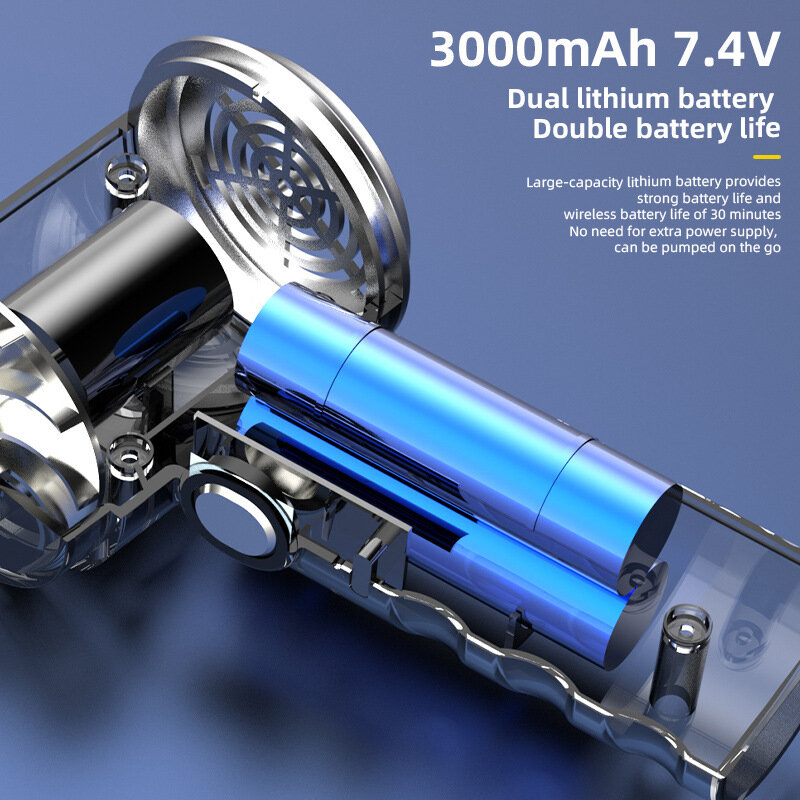 Xiaomi-Robot aspirador inalámbrico para coche, potente máquina de limpieza de 120000PA, electrodoméstico de succión potente, 2024