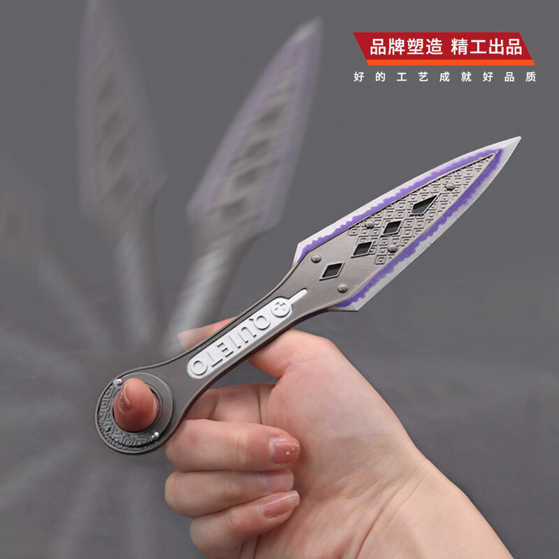 Apex Legends 22cm Wraith Heirloom Kunai akrilik permainan periferal Cosplay senjata Katana Samurai pedang logam pembuka huruf