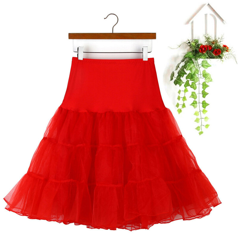 Women's High Waist Pleated Mesh Fluffy Short Skirt Adult Tutu Dancing Skirts Solid Color Fashion Casual Ladies Half Bodies Skirt