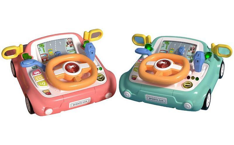 Zabawki na kierownicę edukacyjna symulacja wózka na kierownicę zabawki wokalne udające zabawę zabawka edukacyjna kierownicą