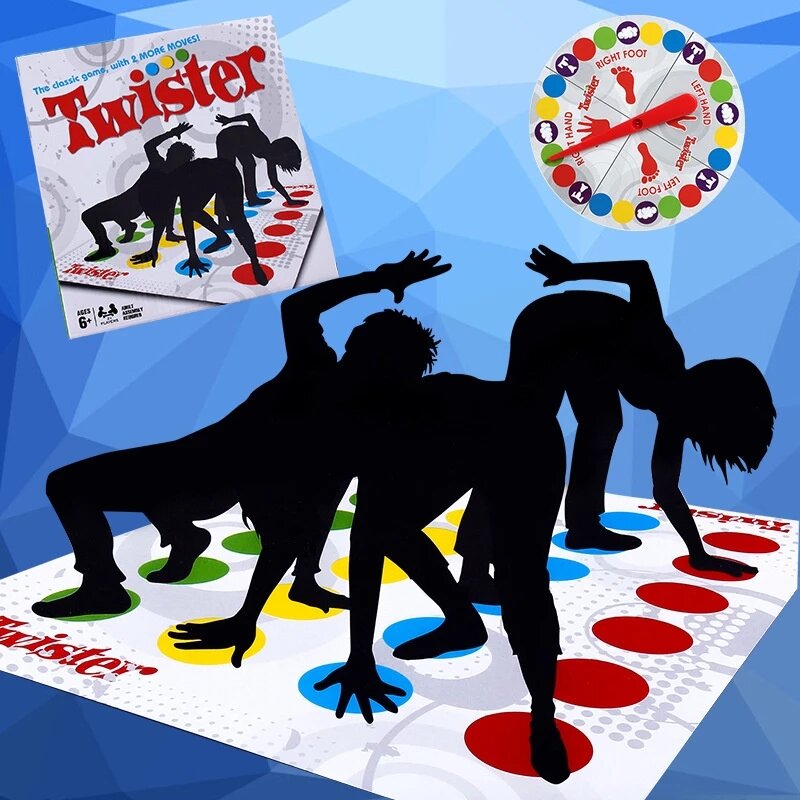 Fun Family Party Game Twister Games Indoor Outdoor Toys Game Twisting The Body For Children Adult Sports Interactive Group Aids
