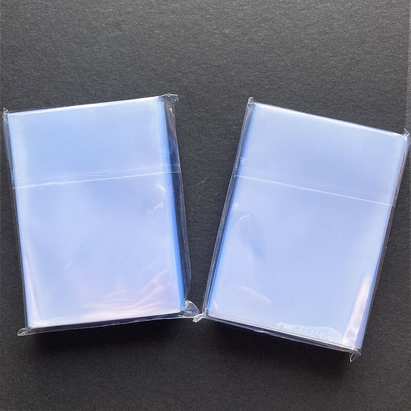 Fundas transparentes para tarjetas YGO sin ácido, fundas de tamaño perfecto para Protector yu-gi-oh, 60x87mm, 1000 unidades por lote