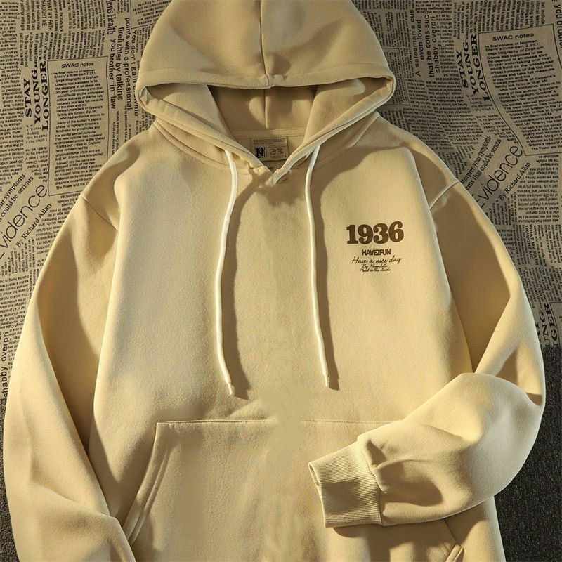 Recente americano retro retrato impressão hoodies forro de algodão camisola solto casaco vintage goth y2k harajuku qualidade superior oversized hoodie