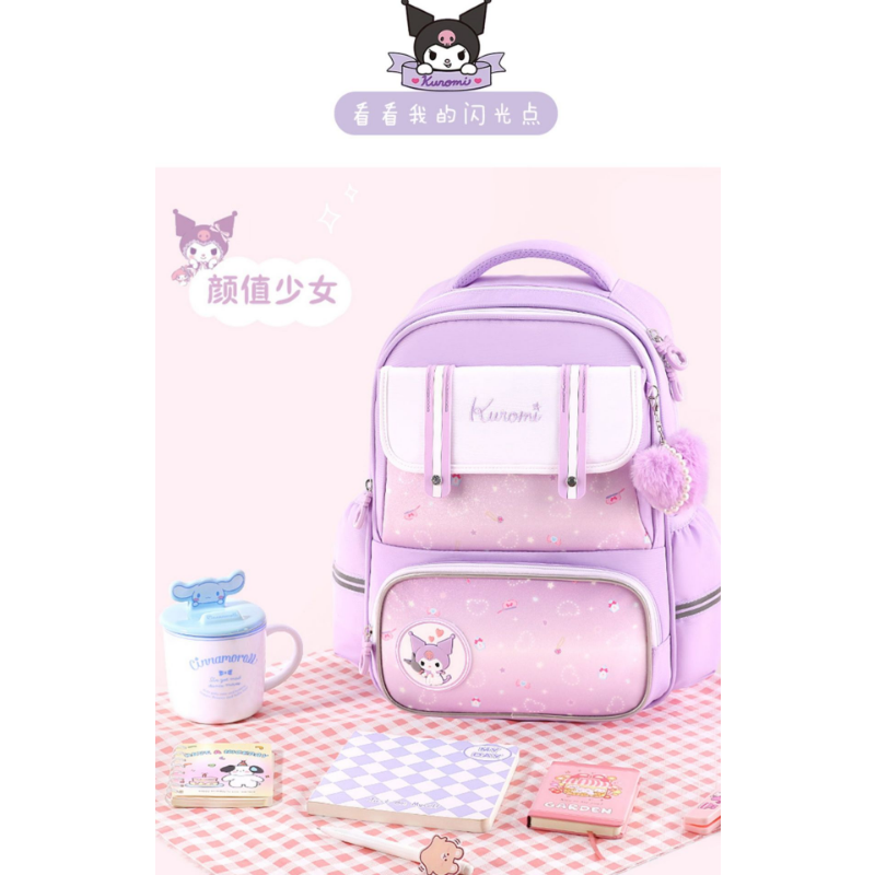 Sanrio Hello Kitty nowy uczeń tornister śliczny Clow M kreskówka wodoodporny plecak o dużej pojemności Cinnamoroll Babycinnamoroll