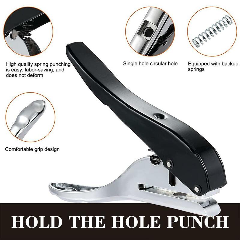 Manual Edge Band Puncher Plier 8/10mm Hole Card Punching Tool For Plastic Sheet Paper PVC ABS Opener Nail Hole Masking Plier