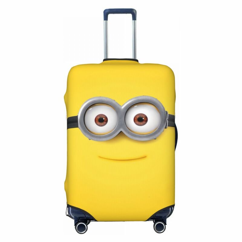 Custom Cute Minions Luggage Cover Protector Dust Proof Travel Suitcase Covers