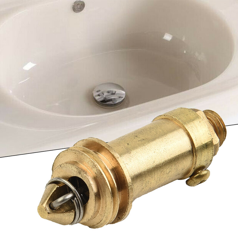 1/2 Pcs Basin Sink BasinBounce Cores Drainer Valve Accessory Bath Replacement Waste Easy Pop Up Click Clack Plugs Bolt Spring