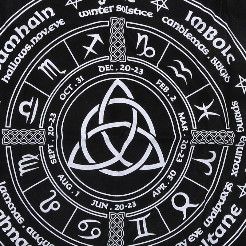 19x19In Board Games Card Magicians Daily Pad Tarot Tablecloth Rune Divination Altar Tarot Patch Table Cover Table Cloth