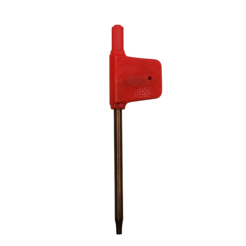 Desmontaje llave caja tipo bandera roja resistencia con forma ciruela