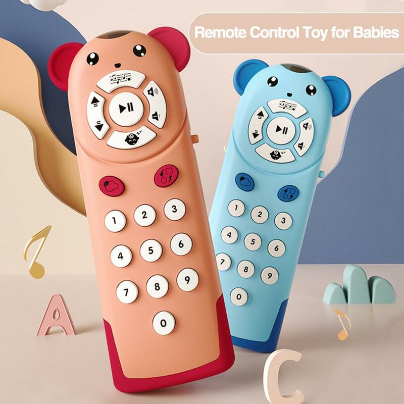 赤ちゃんのためのリモコン付き音楽電話おもちゃ、安全形状、環境にやさしい、男の子と女の子のためのシミュレートされたギフト、グリップが簡単
