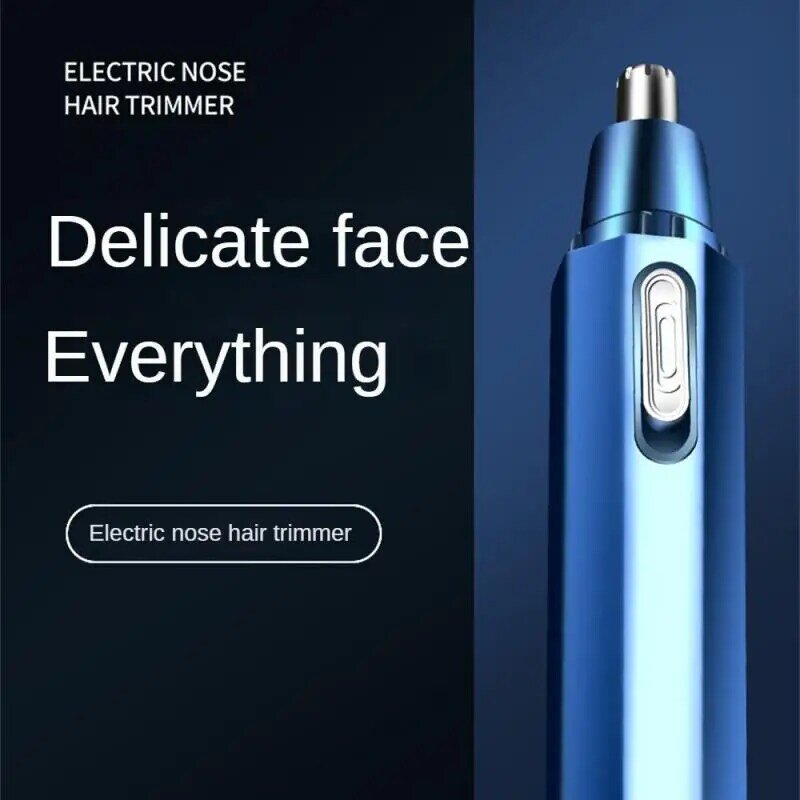 Электрический триммер для волос в носу для мужчин, аккумуляторные машинки для стрижки волос в носу с USB, портативные кинетические Инструменты для удаления волос в ушах