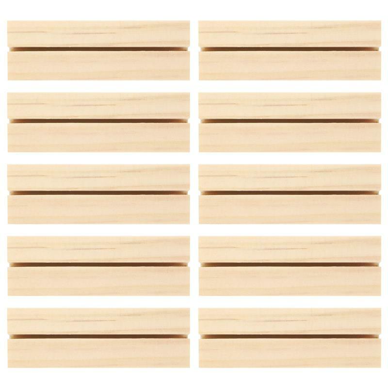 10 шт., деревянные подставки для витрин