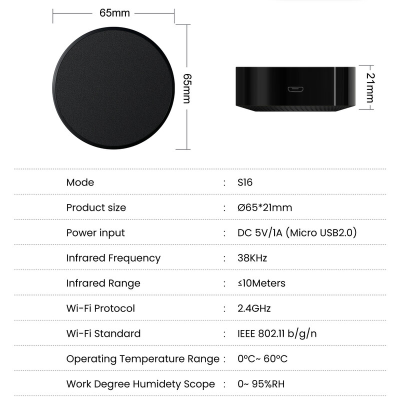 AVATTO pengendali jarak jauh Universal RF IR WiFi baru peralatan RF untuk TV DVD AC Tuya hidup pintar kontrol suara Alexa Google Home