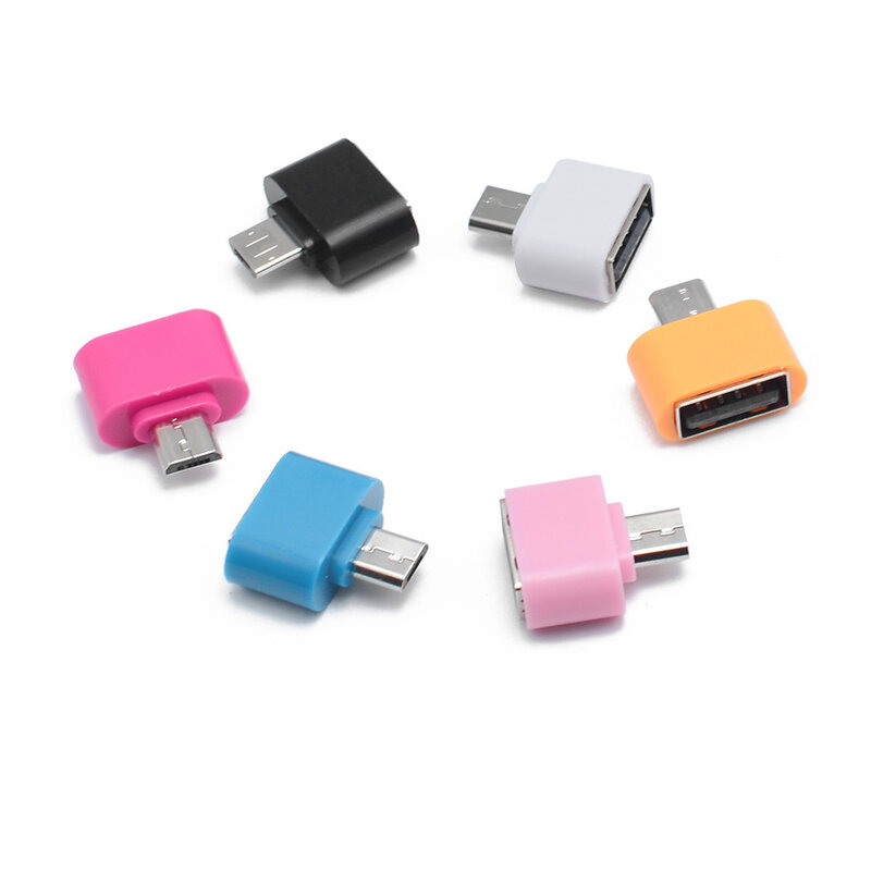마이크로 USB to USB 변환기, 미니 OTG 케이블, USB OTG 어댑터, 태블릿 PC, 안드로이드용, 인기 판매, 1 개, 2 개, 신제품
