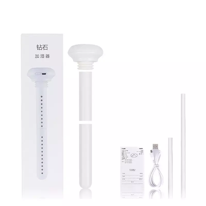 X7 Portable USB Air Humidifier Aromatic Diamond Diffuser Bottle Home Office Mist Maker Detachable Humidification