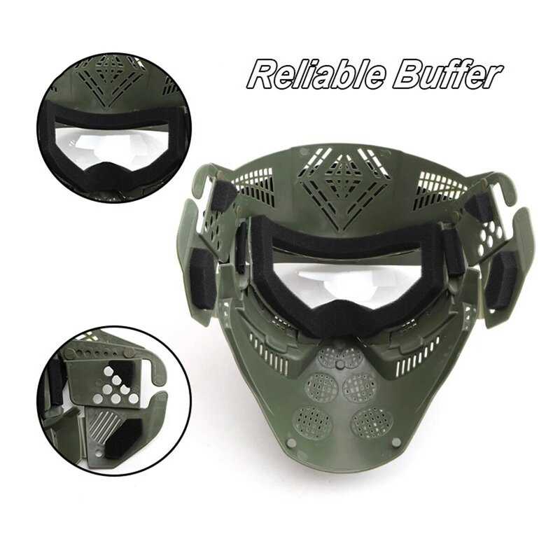 Airsoft Paintball Tactical Arisoft Pc Lens Mask Outdoor Hunting Field Paintball Bb Gun Shooting Protective Safety Goggles Mask