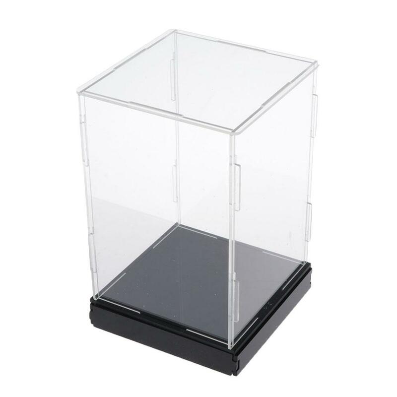 صندوق عرض أكريليك شفاف لعبة عمل الشكل تظهر