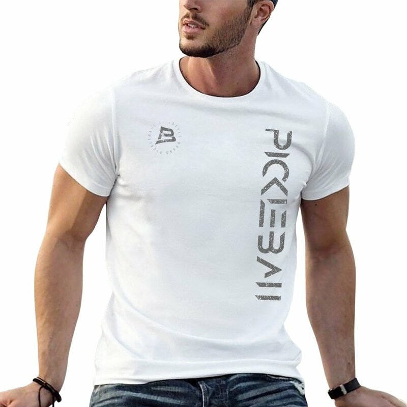 New Pickleball Vertical T-Shirt T-shirt short sweat shirt boys white t shirts Men's t-shirts