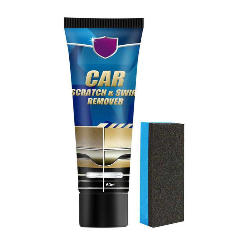 Car Scratch Remover Repair Kit - 120/60ml - Polishing Anti-Scratch - Repair Accessorie Tool Cream Paint Car with Essential G2Y7