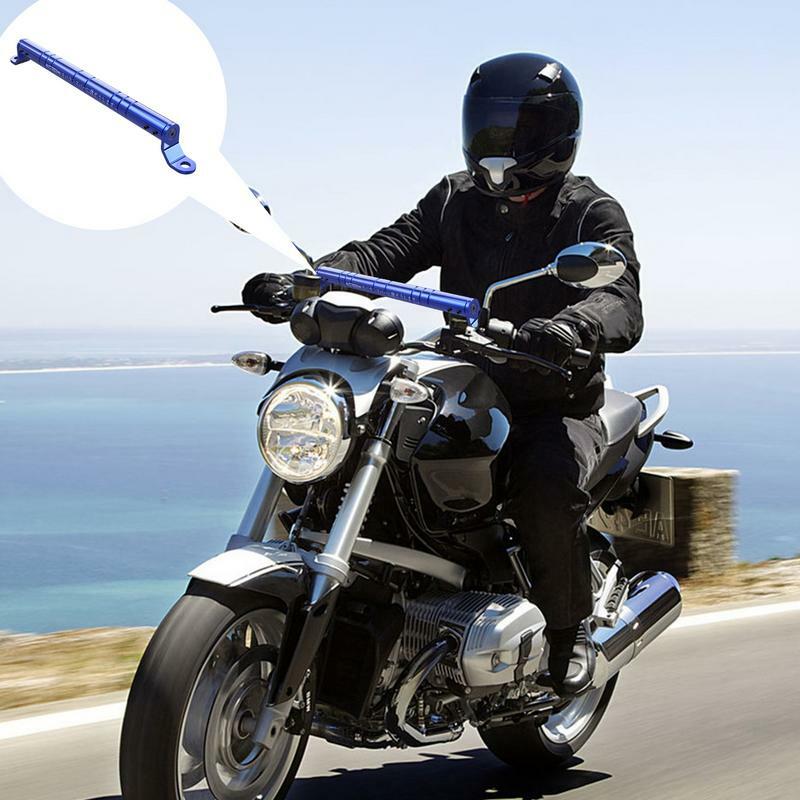 Manubrio Brace Crossbar lega di alluminio moto Cross Bar Brace riutilizzabile moto Balance manubrio Cross Bar per bicicletta