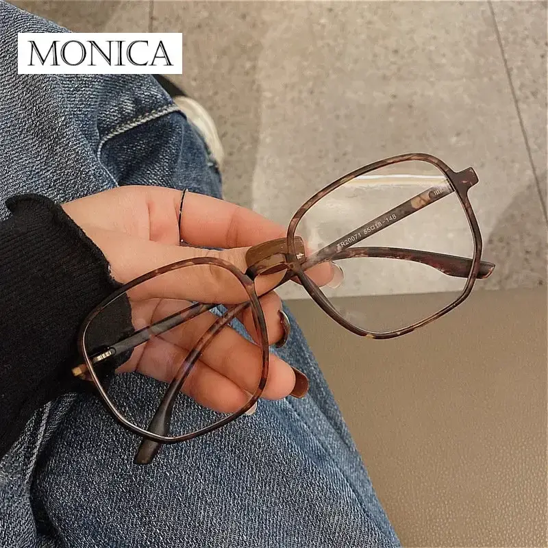 Vintage Radiation Protection Myopia Glasses Diopter 0 -1.0 -1.5 -2.0 To -6.0 Nearsighted Eyeglasses Round Frame Women Men Unisex