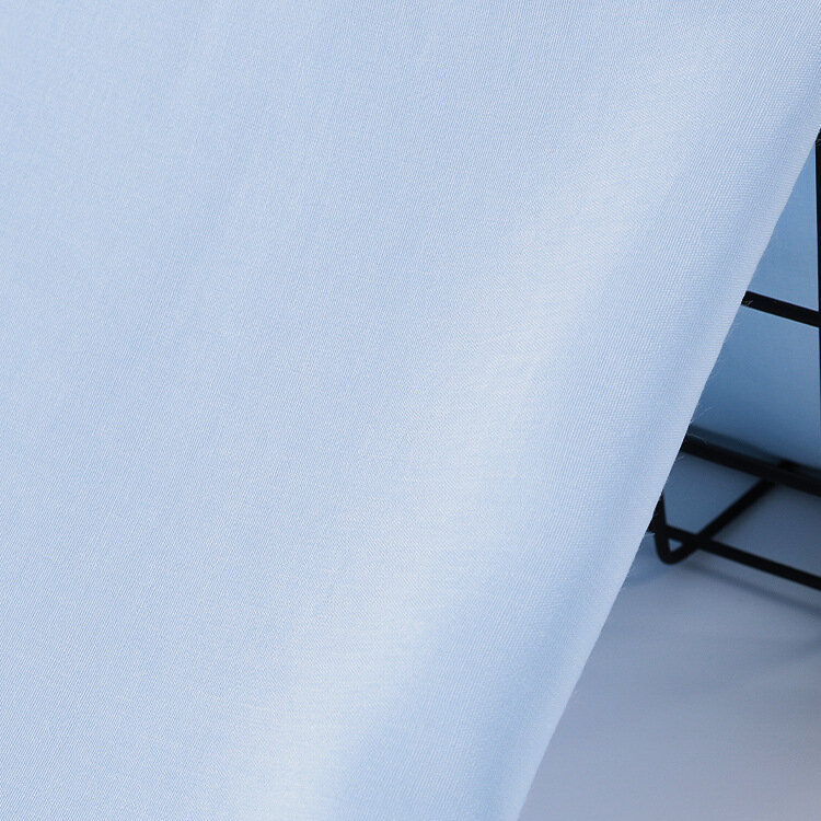 Tela de seda Cupro encriptada, tejido mezclado de rayón de 90g, primavera y verano, camisa de gasa, vestido, tela transpirable