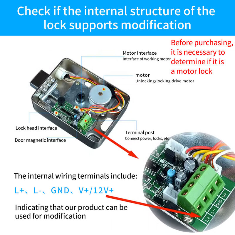 Płyta modułu kontroli dostępu do aplikacji TTLOCK 8-18V moduł identyfikacyjny Bluetooth antena niski przekaźnik mocy przełącznik blokady drzwi kontroler