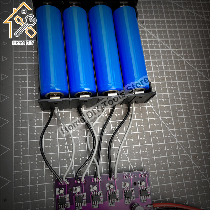 충전 모듈 PCB 회로 기판 충전기 어레이, 18650 4.2V 리튬 배터리용 5V 입력, 전기 스쿠터 액세서리