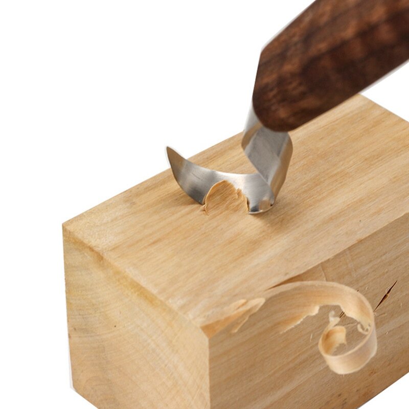مجموعة نحت إزميل الأعمال الخشبية ، أدوات يدوية تصنعها بنفسك ، مشغولات فولاذية وخشبية ، مناسبة للبالغين والمبتدئين ، 7 من ، 7