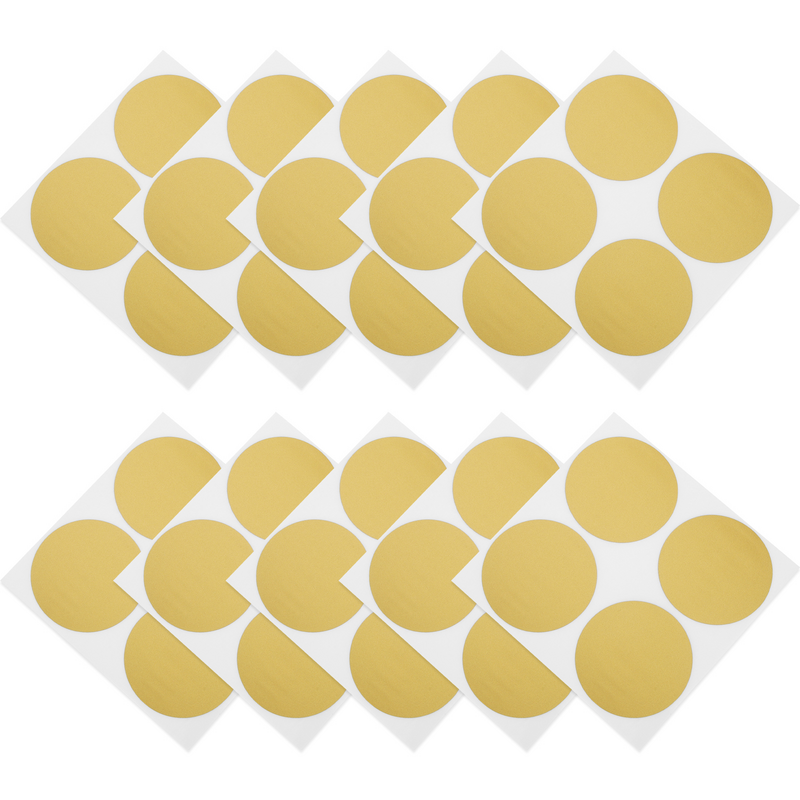 50 pezzi adesivi Peel and Stick giochi di adesivi fai da te Scratch off puntelli adesivi rotondi cerchio per programmi di ricompensa carta