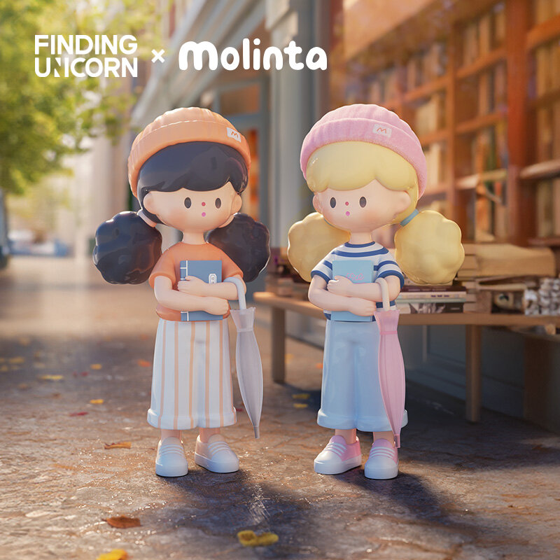 FINDING UMMIN MOLINTA SPRING CITY WANDERING SERIES BLIND BOX, MYcottages Y BOX, COLLECTION TOY, BIRTHDAY GIFT ocaMADE MODEL