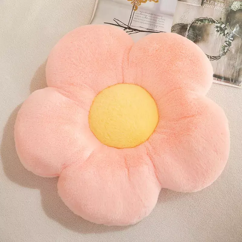 35/50cm Flower Throw Pillow Cute Flower Plush Pillow Stuffed Soft Plant Cushion Kawaii Room Decor Pillow Juguetes De Peluche