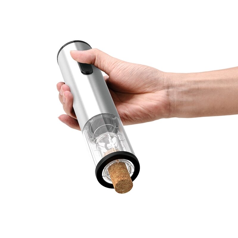電気ワインボトルオープナー,充電ベース付きの自動充電式ワイン栓