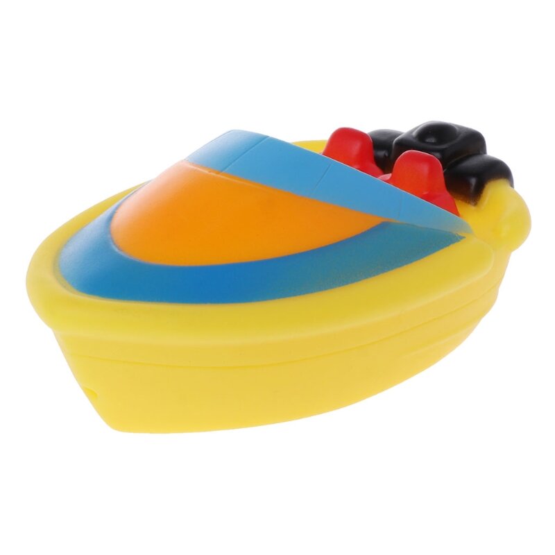 Baby Small Car Squeeze Sound Squeaky Pool Water Floating Children Water Baby Bath Toy for Toddler