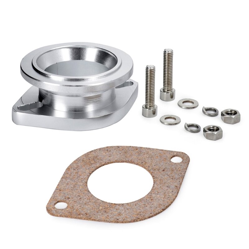 Aluminum Bypass Flange set Corrosion Resistant Flange Adapter Easy to Use Aluminum Flange Adapter for SSQV Blow Engine