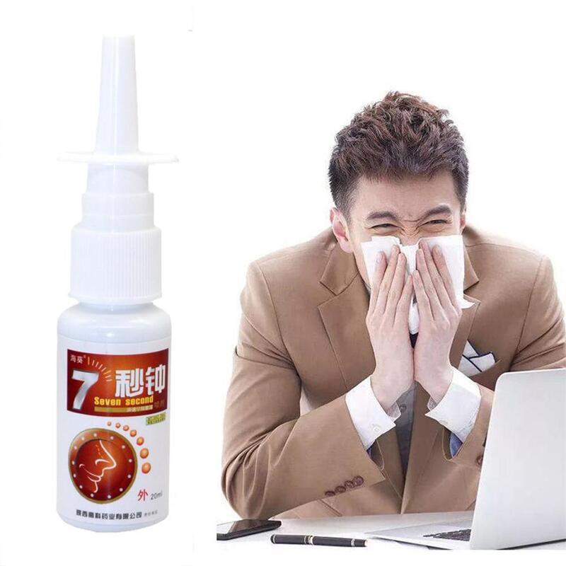 1pc Seven Seconds Nasal Sprays Chronic Allergic Rhinitis Care Make Nose Sinusitis To Nose More Medical Comfortable Your Spr K6F2