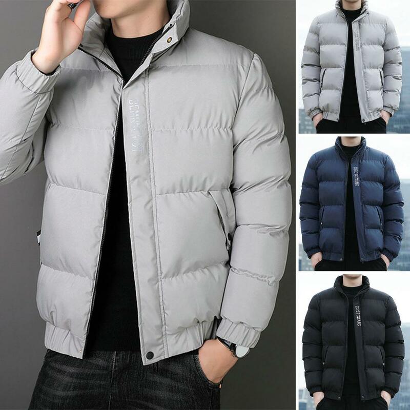 Jaket musim dingin hangat untuk pria, mantel musim dingin hangat modis, desain kasual nyaman, Aksesori Pria