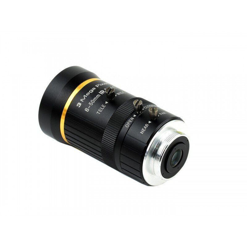 Waveshare 8-50mm Zoom Lens for Raspberry Pi High Quality Camera