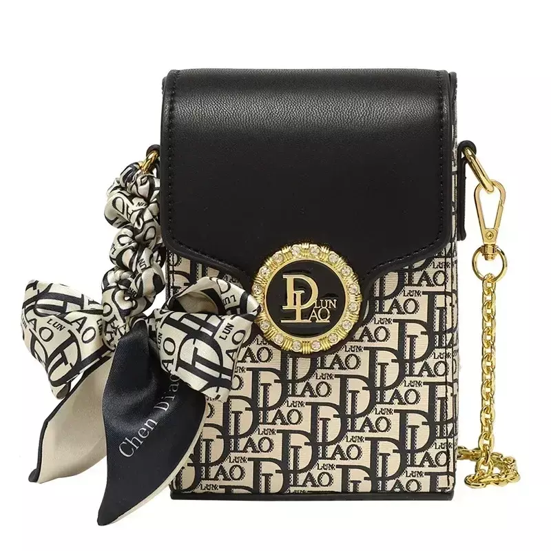Berühmte Designer Luxusmarke Kette Telefon Taschen hochwertige Stickerei Schulter Umhängetaschen Sommer Frauen Geldbörse und Handtaschen