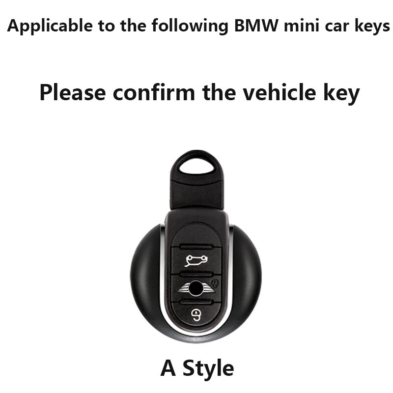 TPU Car Key Case Cover For BMW Mini Cooper S ONE JCW Countryman F54 F57 F60 F56 F55 R55 R56 R57 R58 R59 R60 S Roadster Keychain