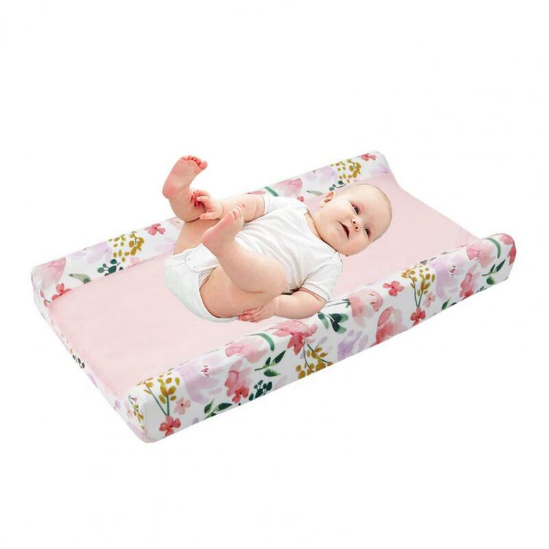 Capa de mesa de enfermagem seguro lavável capa de cama de bebê pele-toque criança enfermagem capa de mesa cuidados com o bebê