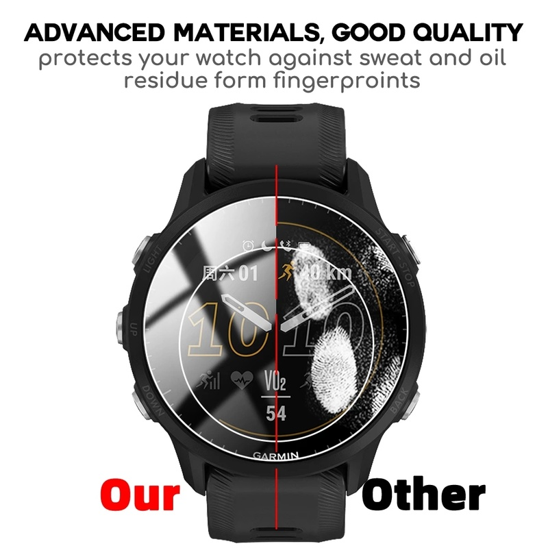 Tempered Glass for Garmin Forerunner 955 255 255S Music Smart Watch Screen Protector Explosion-proof Protective Film Accessories